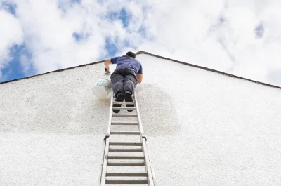 Peinture extérieure à Pouvrai — façades et ravalement